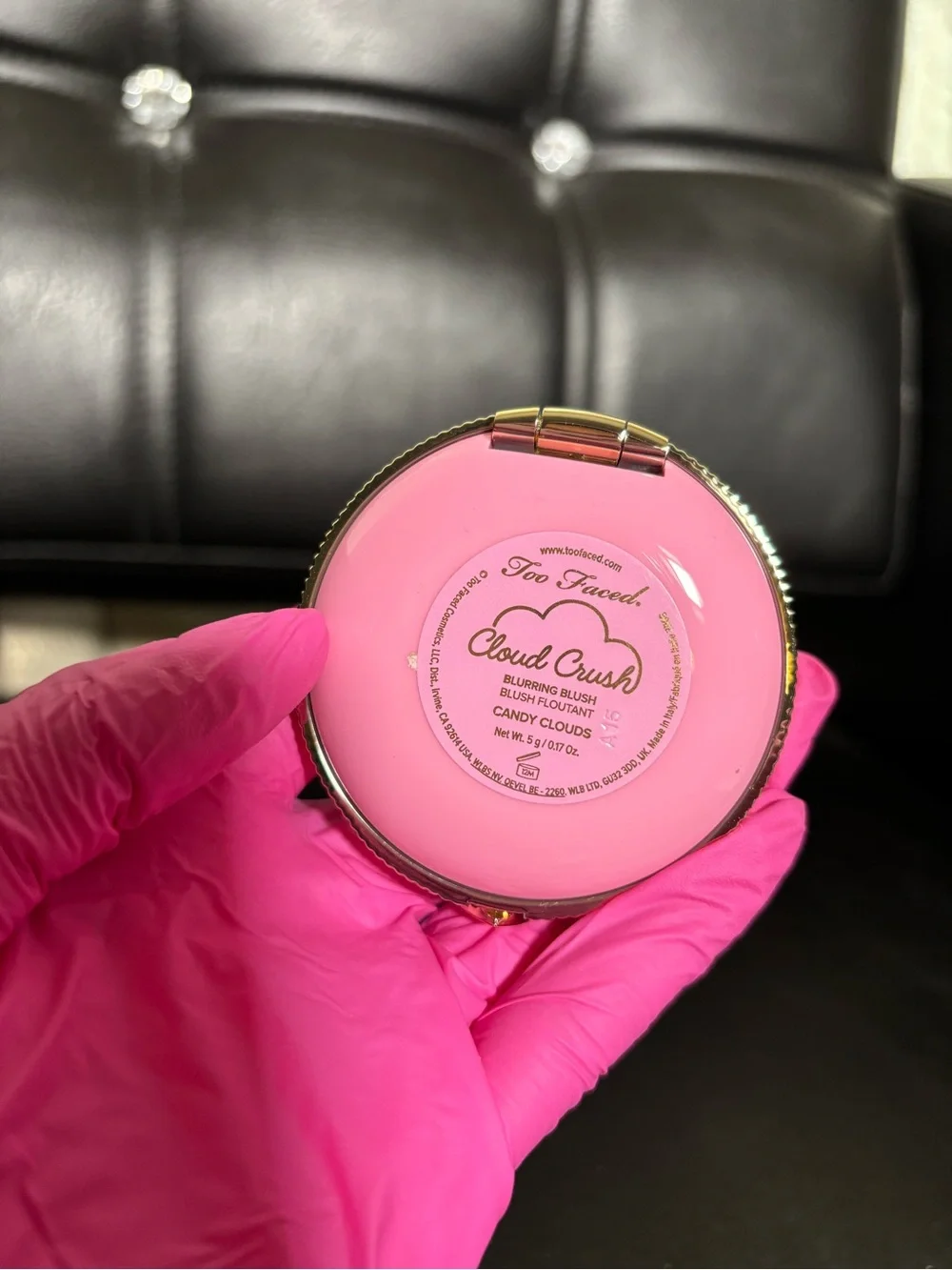 Toofaced Cloud Crush Candy Clouds Blush Mini
